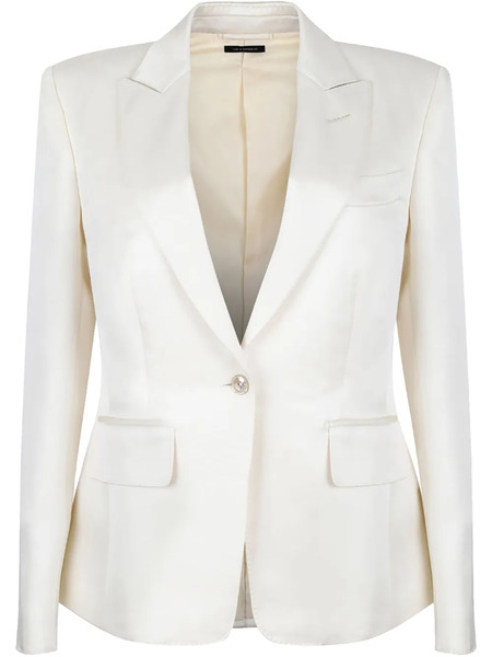  Tom Ford Single-breasted Blazer - White 