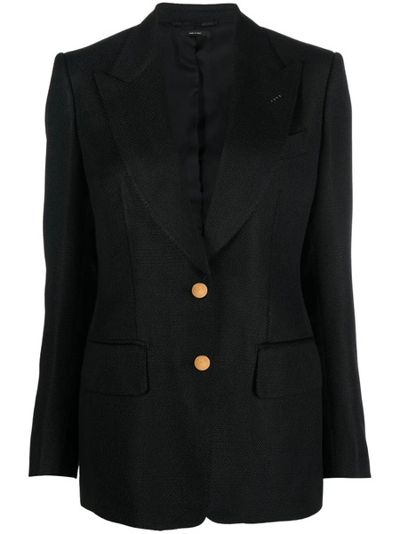 Tom Ford Single-breasted Tailored Blazer - Black 