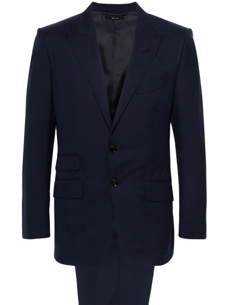  Tom Ford Single-breasted Wool Suit - Blue 