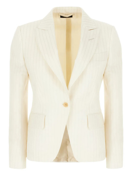  Tom Ford Striped Blazer - Neutrals 