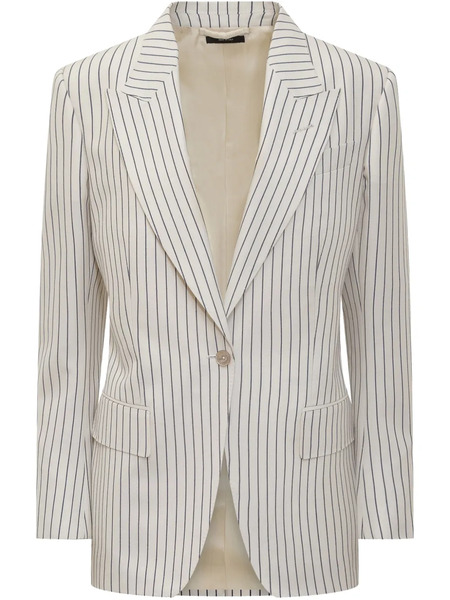  Tom Ford Striped Blazer - White 