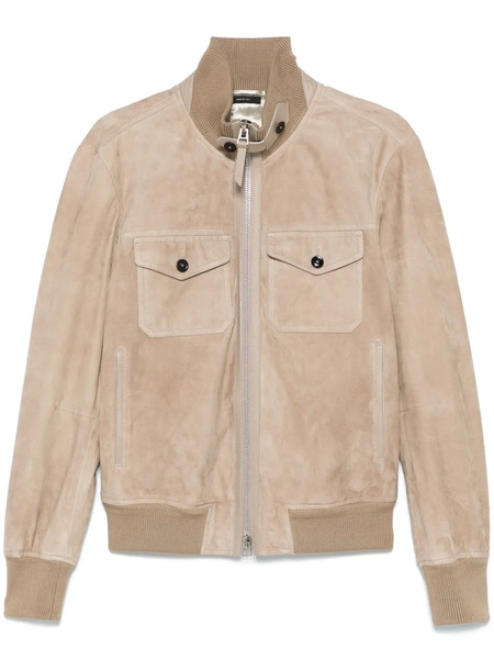  Tom Ford Suede Jacket - Grey 