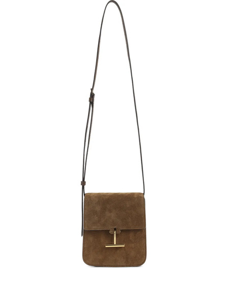  Tom Ford T-bar Shoulder Bag - Brown 