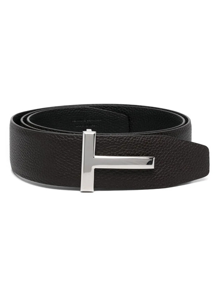  Tom Ford T Icon Reversible Belt - Brown 
