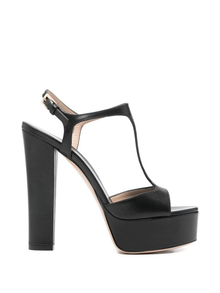  Tom Ford T-strap Heeled Sandals - Black 