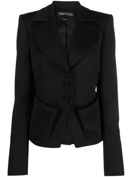  Tom Ford Tailored Single-breasted Blazer - Black 
