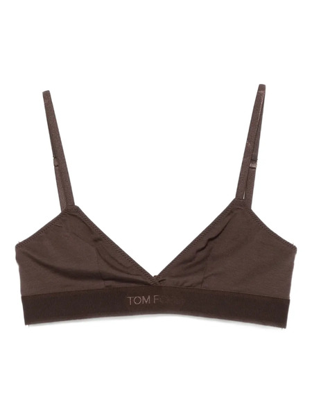  Tom Ford Triangle-shape Bra - Brown 