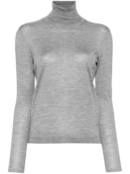  Tom Ford Turtleneck Knitted Top - Grey 