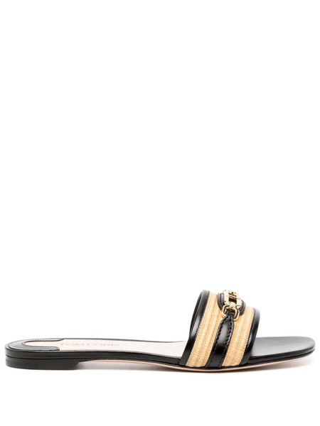  Tom Ford Whitney Slides - Black 