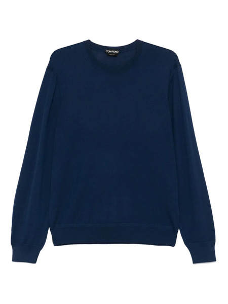  Tom Ford Wool T-shirt - Blue 
