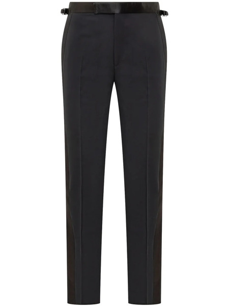  Tom Ford Wool Tapered Trousers - Blue 