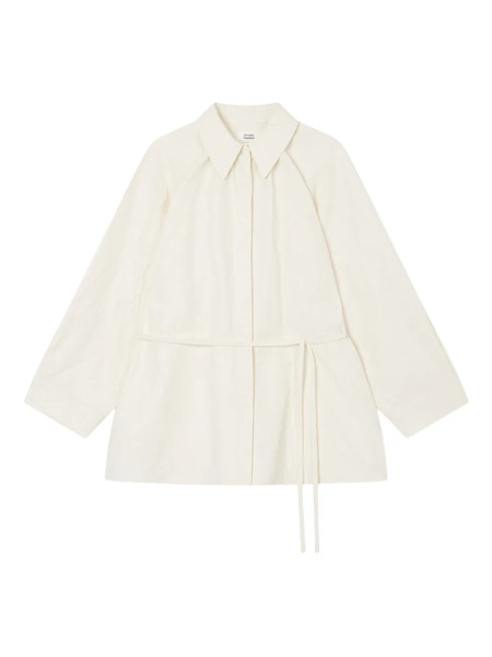  Tomboy Belted Shirt - Neutrals 