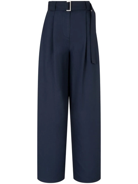  Tomboy Belted Tuck Trousers - Blue 