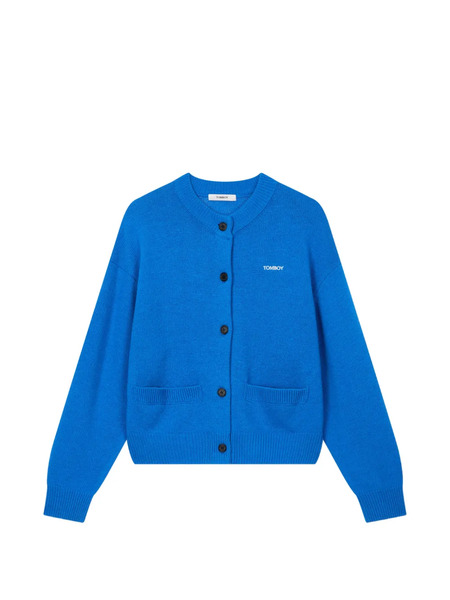  Tomboy Buttoned Cardigan - Blue 