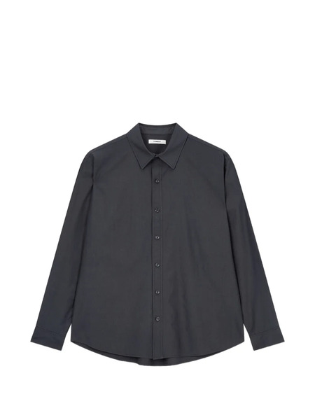  Tomboy Buttoned Shirt - Grey 