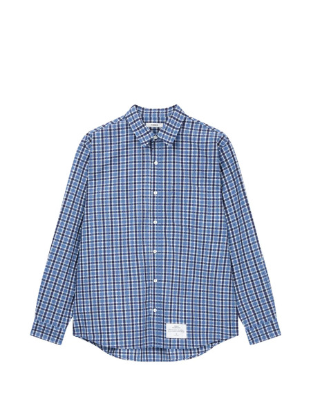  Tomboy Checkered Shirt - Blue 