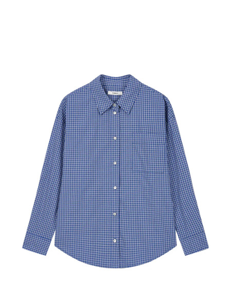  Tomboy Checkered Shirt - Blue 