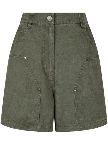  Tomboy Denim Shorts - Green 
