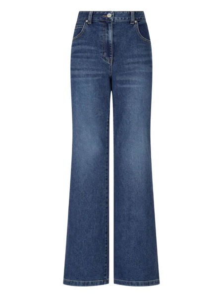  Tomboy Flared Denim Trousers - Blue 