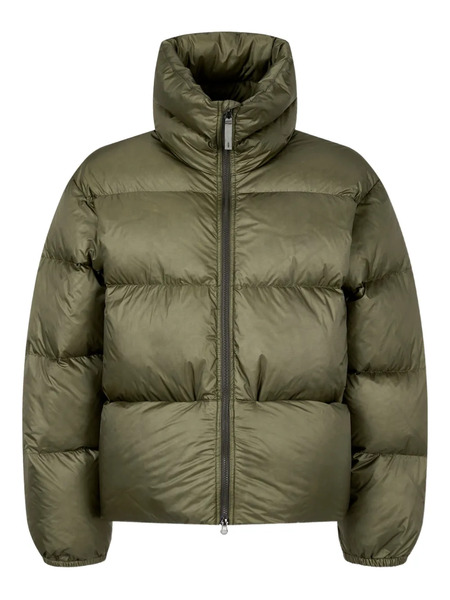  Tomboy High-neck Light Down Jacket - Green 