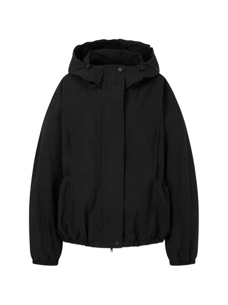  Tomboy Hooded Bomber Jacket - Black 
