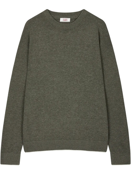  Tomboy Mélange-effect Jumper - Green 