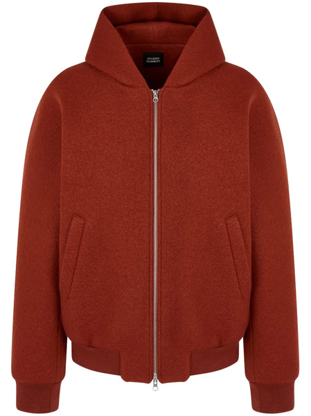  Tomboy Neoprene Zip-up Jacket - Orange 
