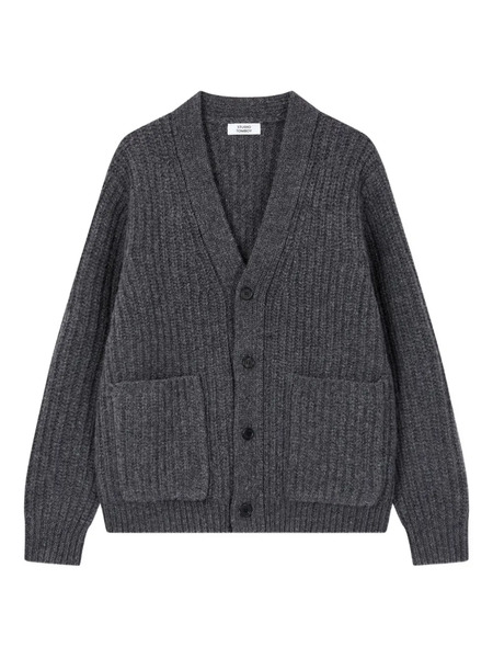 Tomboy Patch Pocket Cardigan - Grey 