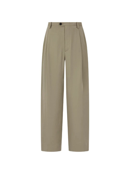  Tomboy Pintuck-detail Trousers - Neutrals 