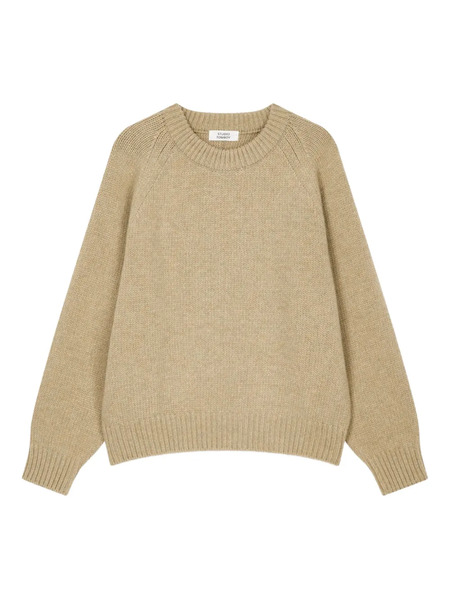  Tomboy Raglan-sleeves Sweater - Neutrals 