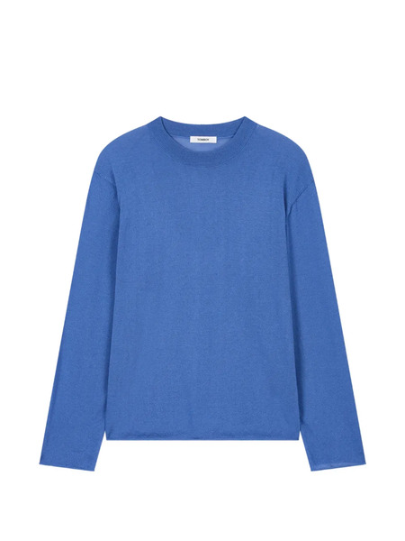  Tomboy Relaxed-fit Pullover Sweater - Blue 