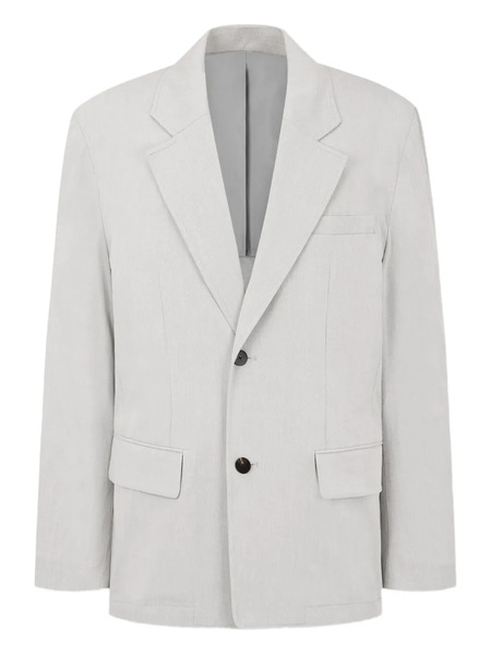  Tomboy Single-breasted Blazer - Grey 