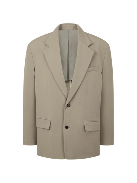  Tomboy Single-breasted Blazer - Neutrals 
