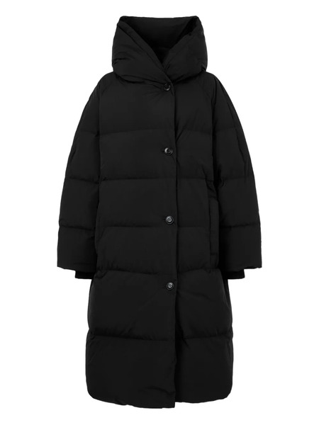  Tomboy Single-breasted Puffer Jacket - Black 