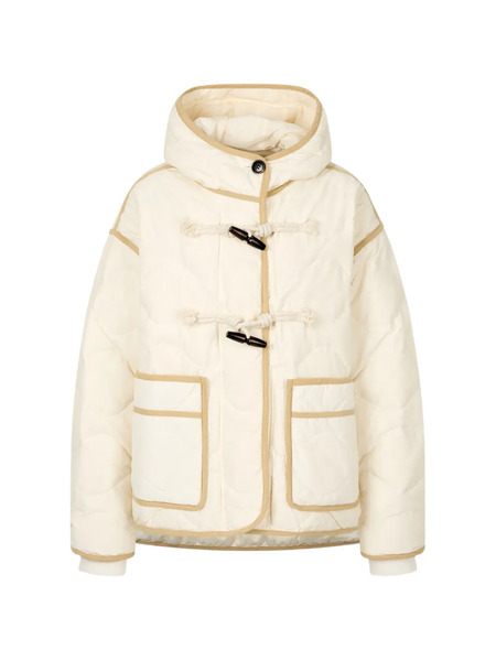  Tomboy Toggle Puffer Jacket - Neutrals 