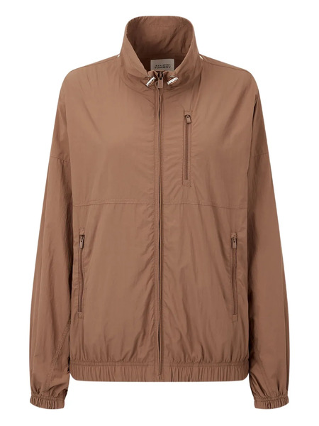  Tomboy Zip-up Coat - Brown 