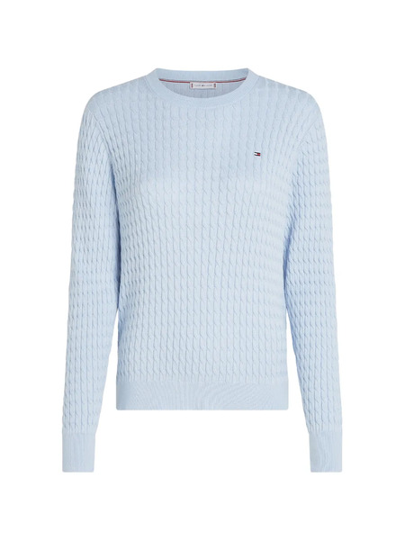  Tommy Hilfiger Cable Knit Sweater - Blue 