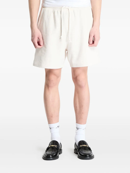  Tommy Hilfiger Drawstring Graphic Sweatshorts - Neutrals 