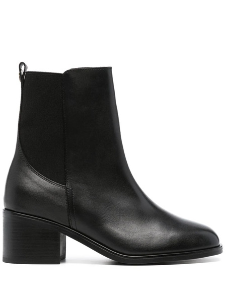  Tommy Hilfiger Essential 55mm Leather Ankle Boots - Black 