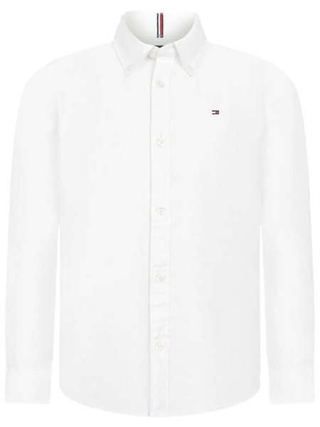  Tommy Hilfiger Junior Button-down Collar Shirt - White 