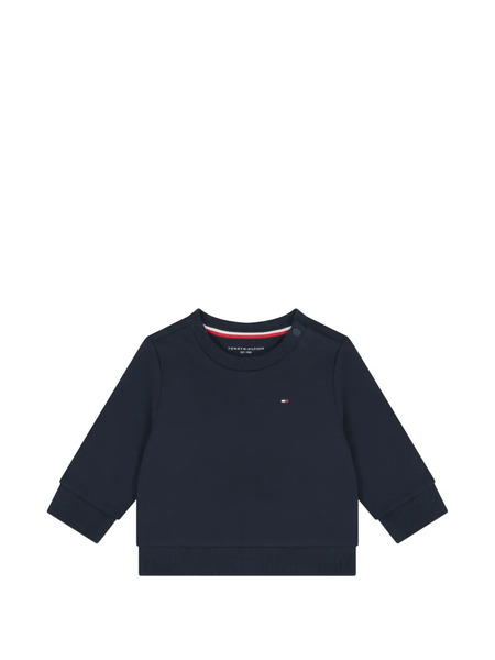  Tommy Hilfiger Junior Buttoned Logo Sweater - Blue 