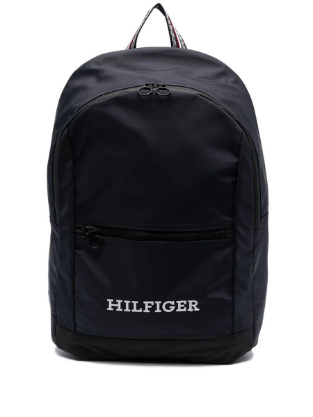  Tommy Hilfiger Logo-embroidered Backpack - Blue 