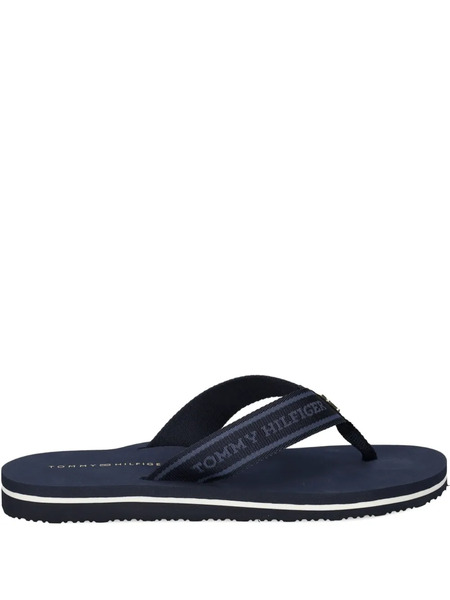  Tommy Hilfiger Logo Strap Flip-flops - Blue 