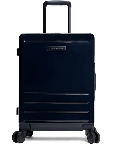  Tommy Hilfiger Retractable-handle Wheeled Suitcase - Blue 