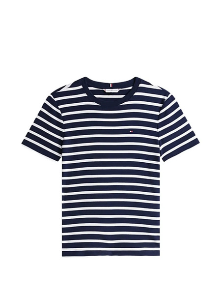  Tommy Hilfiger Stripe-pattern T-shirt - Blue 