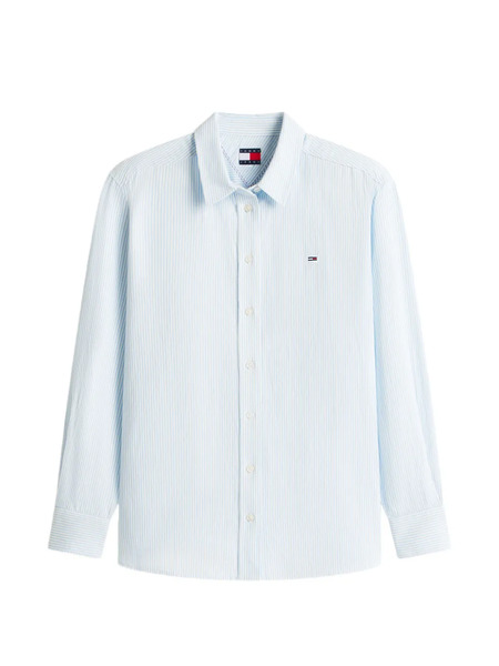  Tommy Hilfiger Striped-pattern Shirt - Blue 