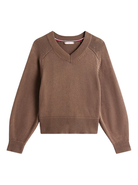  Tommy Hilfiger V-neck Sweater - Brown 