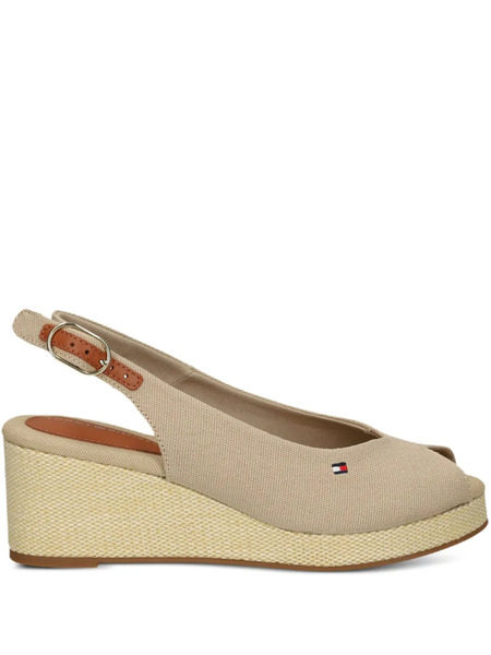  Tommy Hilfiger Wedge Sandals - Neutrals 