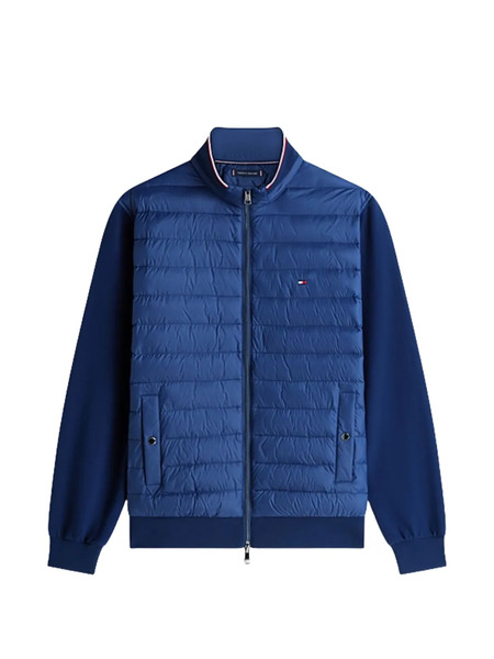  Tommy Hilfiger Zip Quilted Jacket - Blue 
