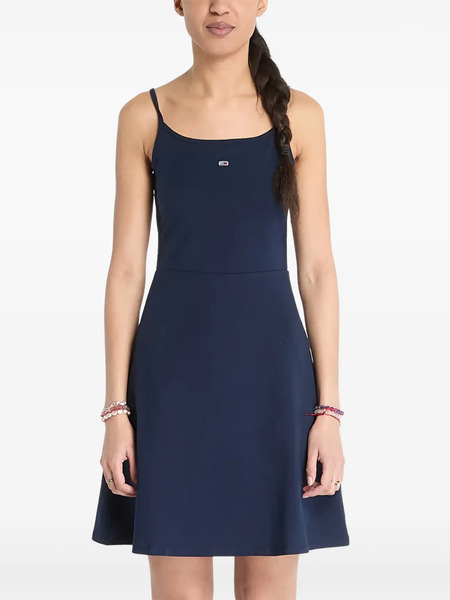  Tommy Jeans Essential Strap Mini Dress - Blue 
